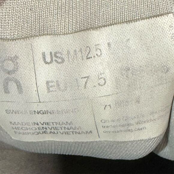 On Running Cloudswift Men’s 12.5 US Gray Lime Green Sneakers Athletic Shoes - Picture 8 of 8